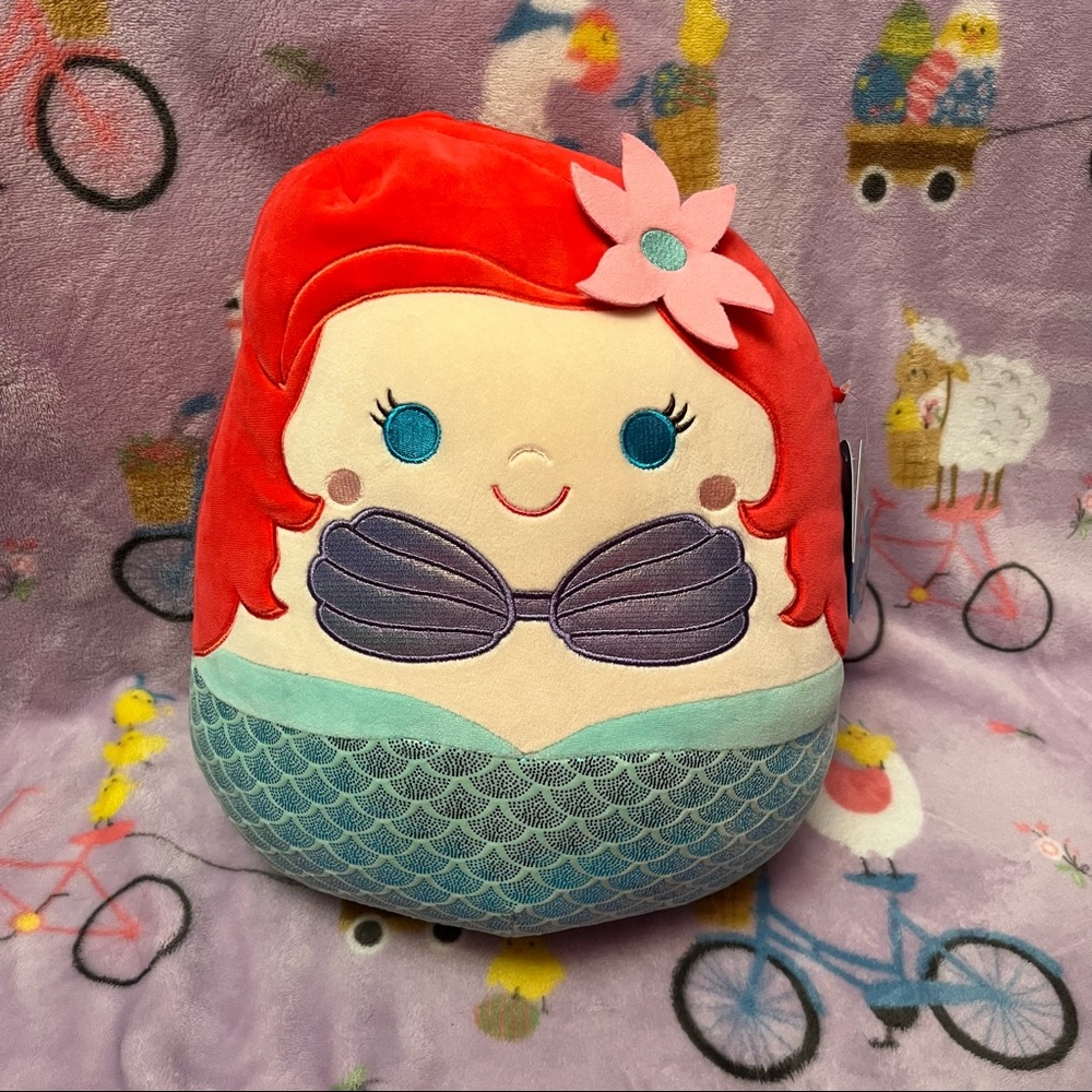 Squishmallow Little Mermaid Ariel NWT